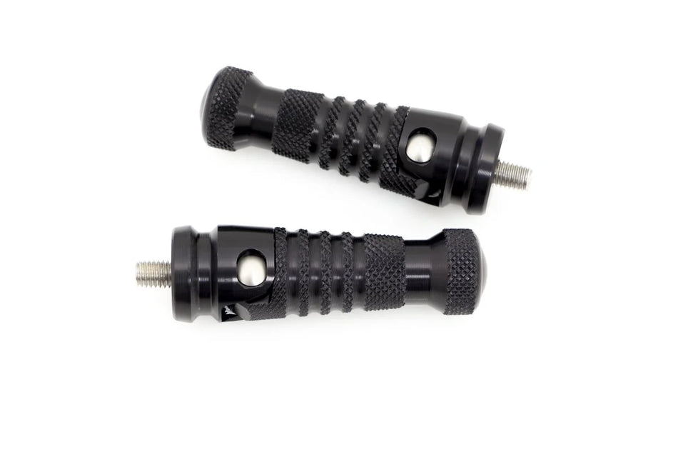 Gilles Tooling Folding Footpegs Version 2 Black