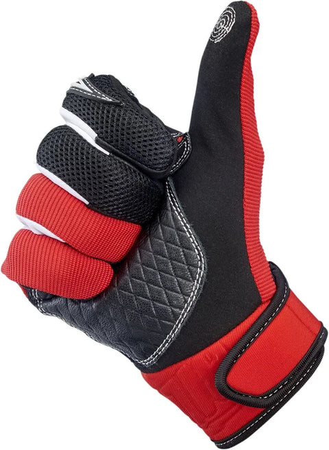 Biltwell Gloves Baja Red/Black