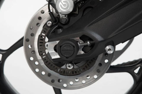 SW-Motech Rear Axle Slider Set Black Suzuki GSX-S1000 / F, Honda CB1100RR