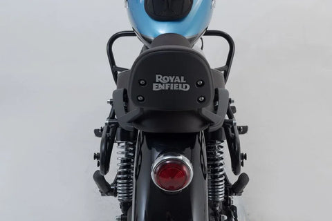 SW-Motech Legend Gear LC2 Side Bag System Brown Edition — Royal Enfield Meteor
