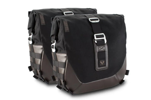 SW-Motech Legend Gear LC2 Side Bag System Brown Edition — Husqvarna