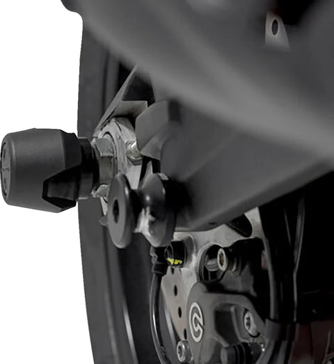 SW-Motech Rear Axle Slider Set Black KTM 790/890 Duke, 790 ADV/ R