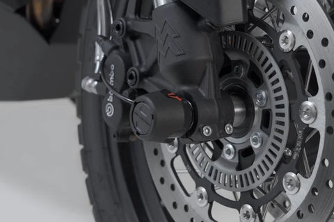 SW-Motech Front Axle Slider Set — Moto Morini X Cape
