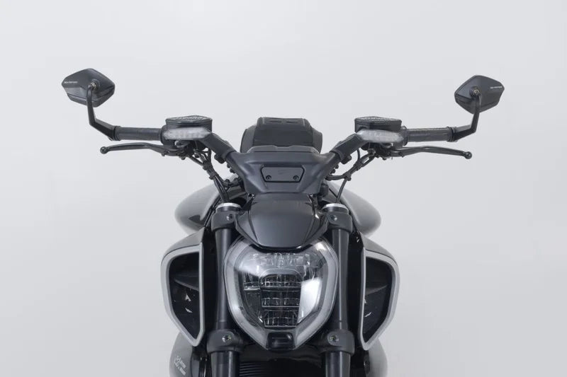 SW-Motech Bar End Mirrors — Ducati Bentley / Diavel V4