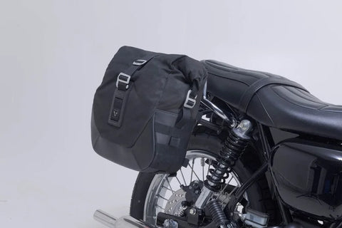 SW-Motech Legend Gear LC2 Side Bag System Black Edition — Kawasaki Meguro S1 / W 230