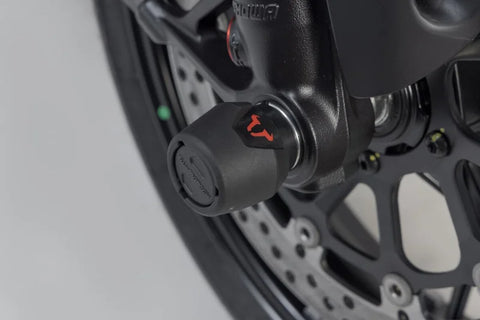 SW-Motech Front Axle Slider Set — Ducati