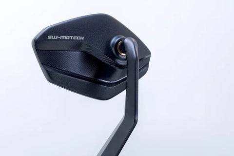 SW-Motech Bar End Mirrors — Triumph