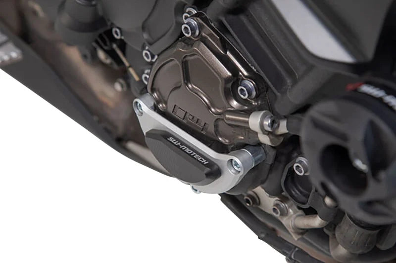 SW-Motech Engine Case Protector Black/Silver Yamaha MT-10