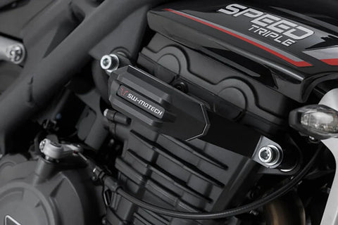 SW-Motech Frame Slider Set Black Triumph Speed Triple 1200 RS