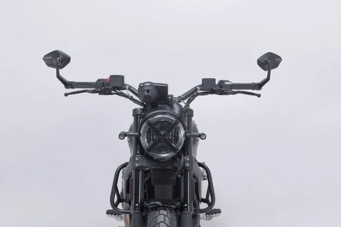 SW-Motech Bar End Mirrors — Ducati & Suzuki