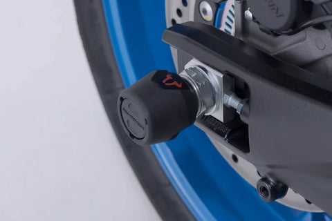 SW-Motech Front Axle Slider Set — Suzuki GSX 8S