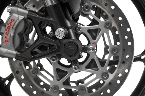 SW-Motech Front Axle Slider Set Black BMW S 1000 R / RR / XR