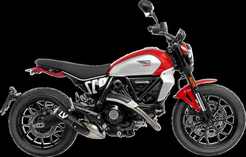 LeoVince Muffler LV-10 Carbon Ducati Scrambler 800