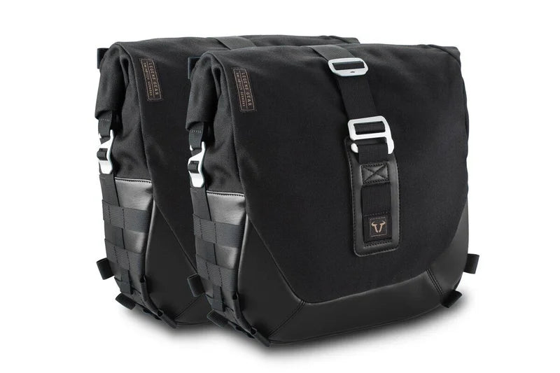 SW-Motech Legend Gear LC2 Side Bag System Black Edition — Yamaha Scr