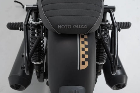 SW-Motech Legend Gear LC2 Side Bag System Brown Edition — Moto Guzzi (BC.HTA.17.797.20200)