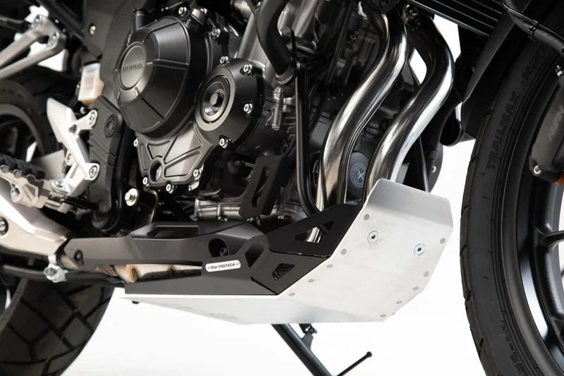 SW-Motech Engine Guard Black/Silver Honda CB500X