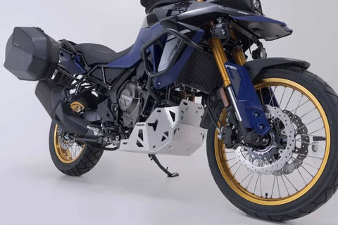 SW-Motech Engine Guard Silver — Suzuki V-Strom