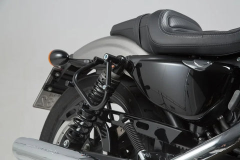 SW-Motech Side Carrier SLC Right Black Harley Sportster models