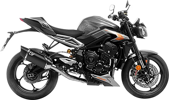 LeoVince LV-14 R 3/1 Black Edition Triumph Street Triple R/RS 765