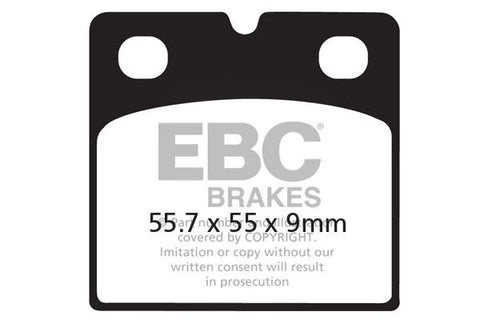 EBC Sintered Metal Front & Rear Brake Pads FA018V
