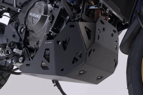 SW-Motech Engine Guard Black — Suzuki V-Strom