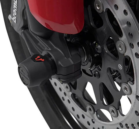 SW-Motech Front Axle Slider Set Black Ducati Multistrada V4