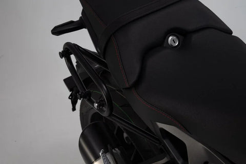 SW-Motech Legend Gear LC1 & LC 2 Side Bag System Brown Edition — Honda Neo Sports Cafe