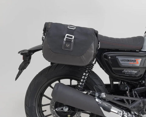 SW-Motech Legend Gear LC1 & LC 2 Side Bag System Brown Edition — Honda Gb 350 S