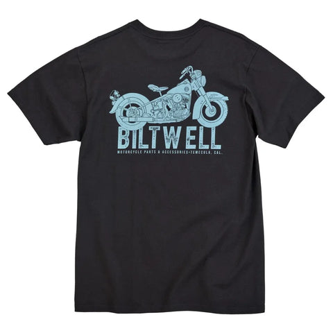 Biltwell Tee Old Junk Pocket Black