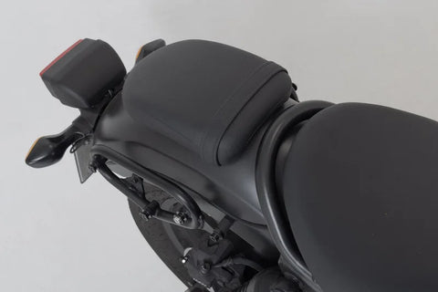 SW-Motech Legend Gear LC2 Side Bag System Brown Edition — Honda Rebel