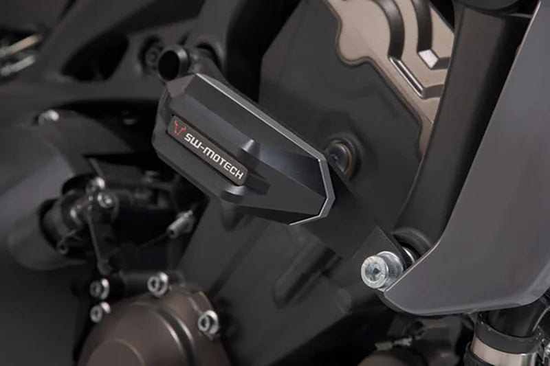 SW-Motech Frame Slider Set Black Yamaha MT-09/Tracer, XSR900/Abarth.