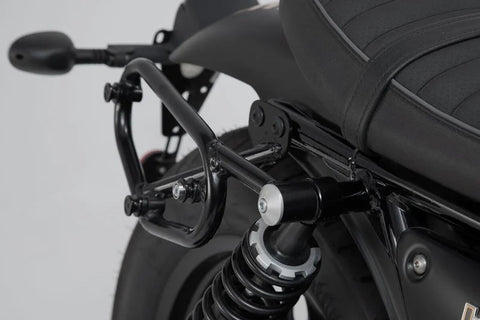 SW-Motech Legend Gear LC2 Side Bag System Brown Edition — Moto Guzzi (BC.HTA.17.797.20200)