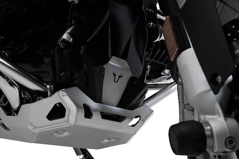 SW-Motech Engine Guard Extension Black/Silver BMW R1200, R1250