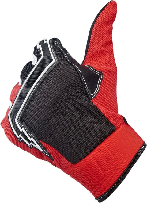 Biltwell Gloves Baja Red/Black