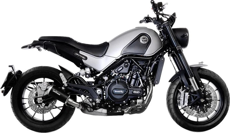 LeoVince Muffler LV-10 Black Edition SS Ece Benelli Trail / Leoncino