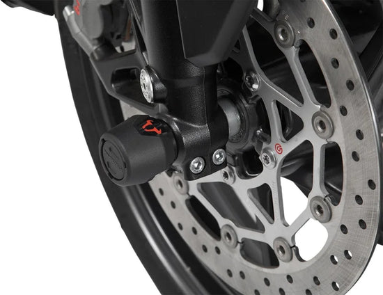 SW-Motech Slider For Front Axle Black Moto Guzzi V85 TT