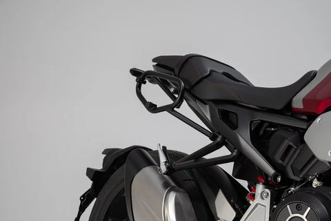 SW-Motech Legend Gear LC1 & LC 2 Side Bag System Black Edition — Honda Neo Sports Cafe