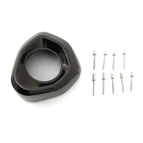 Akrapovic End Cap Set Carbon Black Vespa (V-EC347)