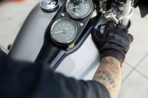 Biltwell Glove Borrego Redline