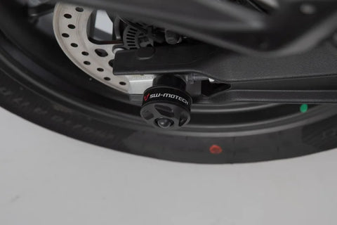 SW-Motech Rear Axle Slider Black