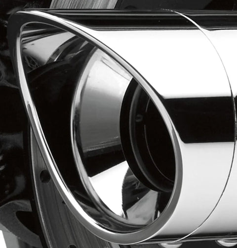 Cobra 4" Scalloped Billet Exhaust Tips Chrome