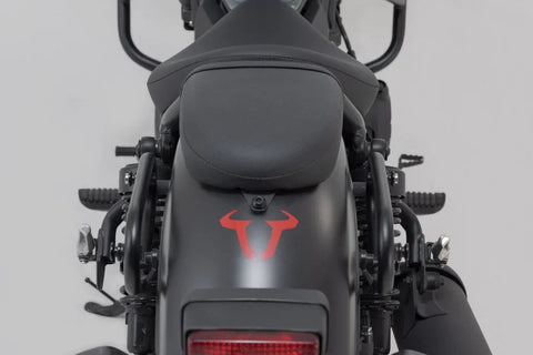 SW-Motech Legend Gear LC2 Side Bag System Brown Edition — Honda Rebel