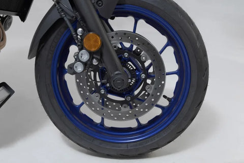 SW-Motech Front Axle Slider Set Black Yamaha MT-07 / Yamaha XSR700