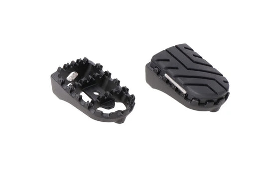 SW-Motech Ion Footrest Kit Black — Kawasaki Versys