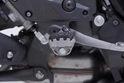 SW-Motech Ion Footrest Kit Black — Kawasaki Versys