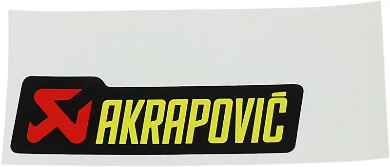 Akrapovic Akrapovic Logo Sticker 95 X 30 Mm
