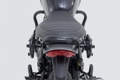 SW-Motech Legend Gear LC1 & LC 2 Side Bag System Black Edition — Triumph Scrambler X / Speed