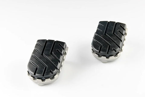 SW-Motech Ion Footrest Kit Silver — BMW Adventure