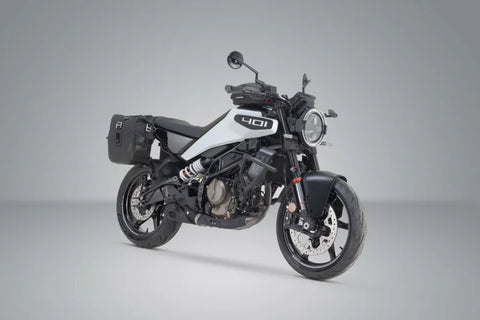 SW-Motech Legend Gear LC2 Side Bag System Black Edition — Husqvarna