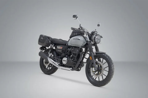 SW-Motech Legend Gear LC1 & LC 2 Side Bag System Brown Edition — Honda Gb 350 S